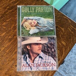 Dolly Parton “Halos & Horns” CD & Alan Jackson “Drive” CD